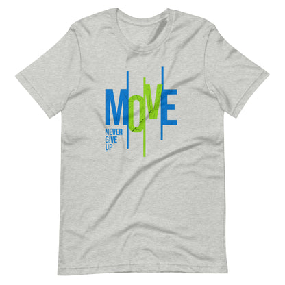 Move Forward Inspirational T-Shirt -  Sports Graphic Tee - Motivational Gym Shirt