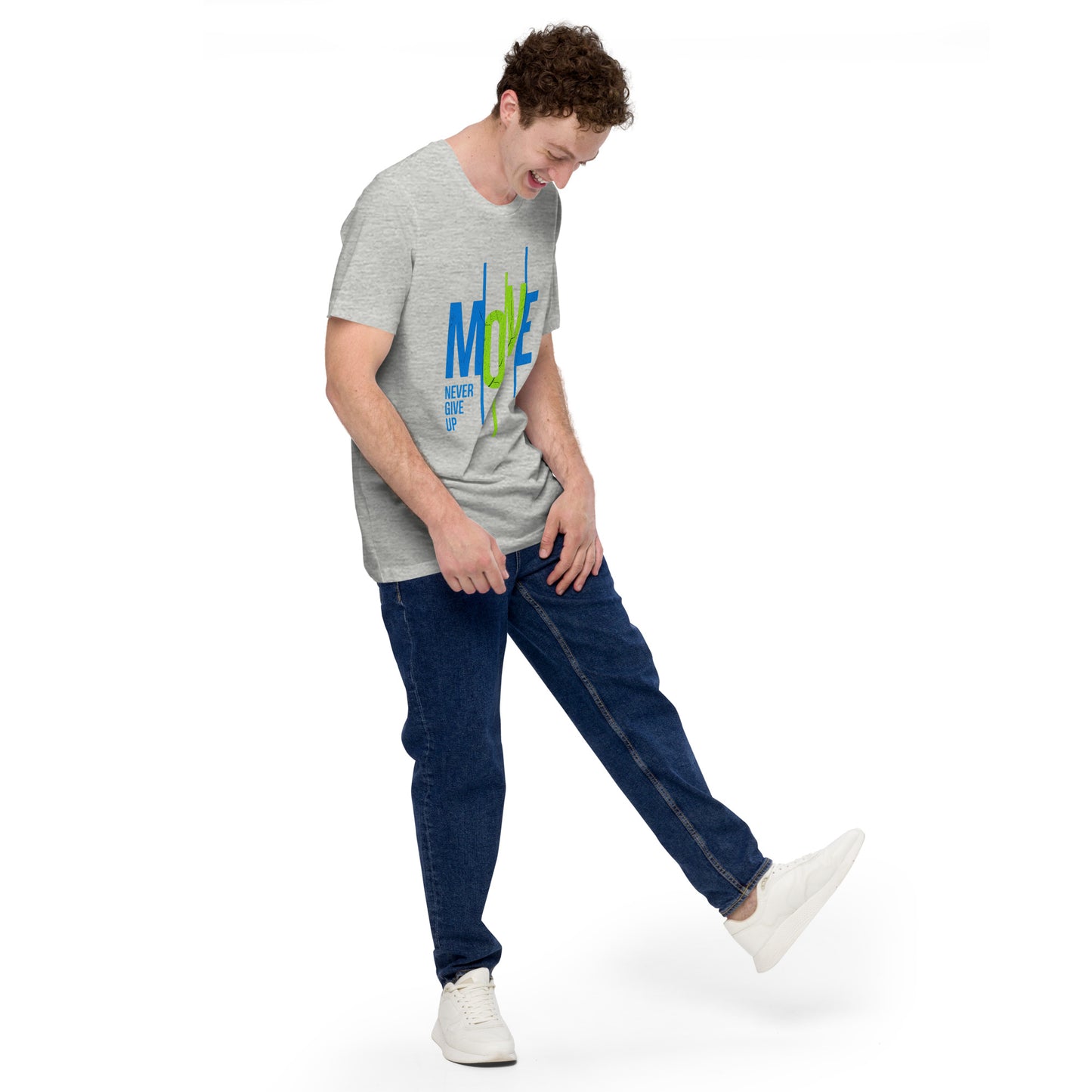 Move Forward Inspirational T-Shirt -  Sports Graphic Tee - Motivational Gym Shirt