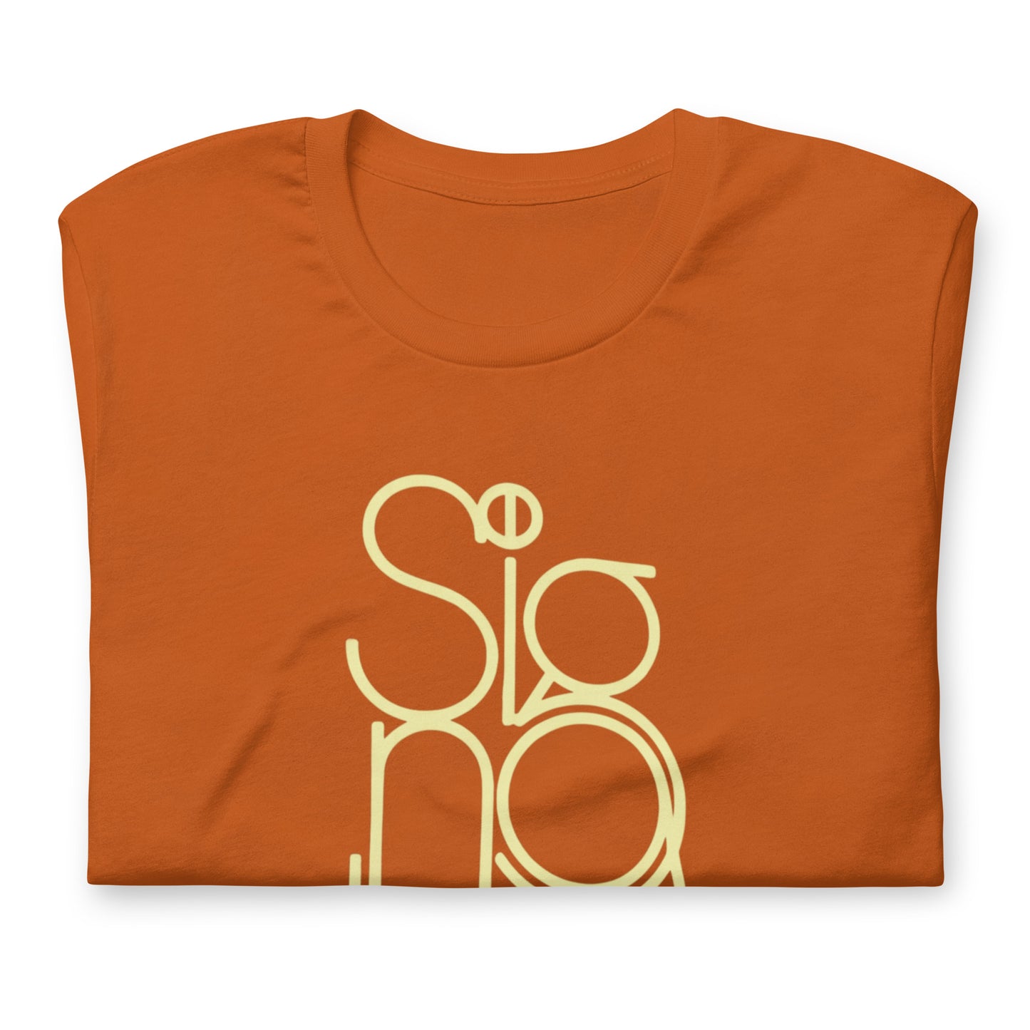 The Signature Tee - Minimalist Typographic Luxury Graphic T-Shirt