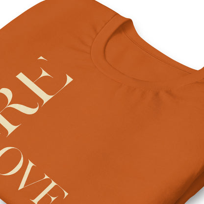 "Pure Love" Modern Typography Shirt – Premium Aesthetic Graphic Tee