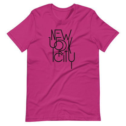 Elyx NYC Architectural Grid Premium Woman Graphic Tee
