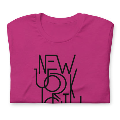 Elyx NYC Architectural Grid Premium Woman Graphic Tee