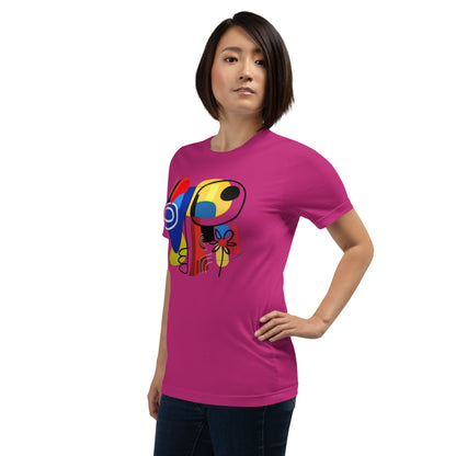 Elyx Modern Art Premium Women Graphic T-Shirt