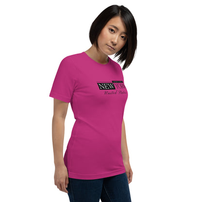 Elyx New York Minimalist City Typography Woman Graphic Tee
