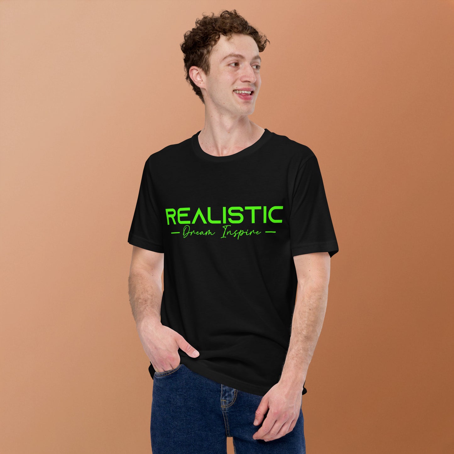 Realistic Dream Inspire Minimalist Graphic Tee