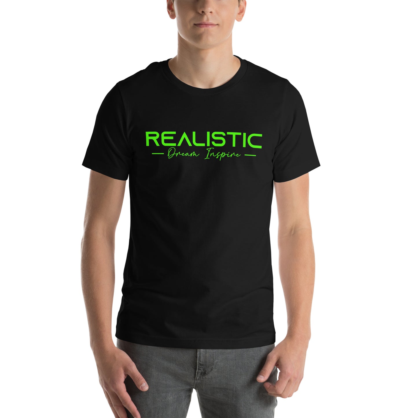 Realistic Dream Inspire Minimalist Graphic Tee
