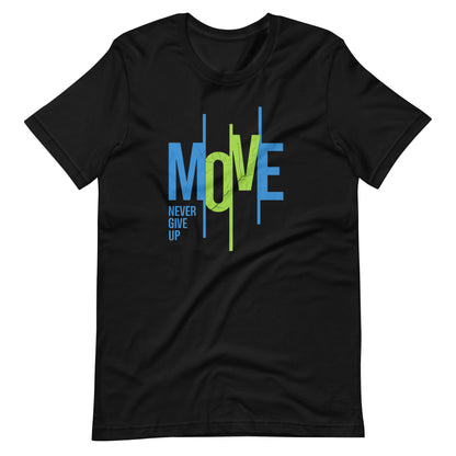 Move Forward Inspirational T-Shirt -  Sports Graphic Tee - Motivational Gym Shirt