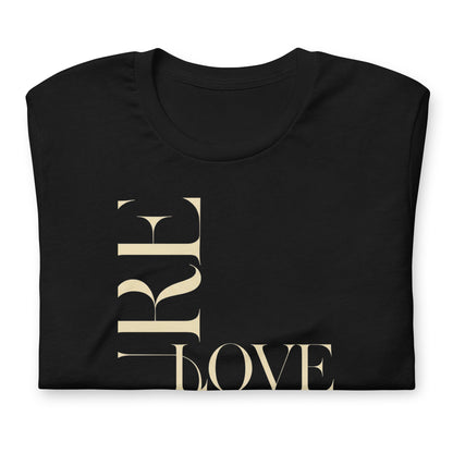 "Pure Love" Modern Typography Shirt – Premium Aesthetic Graphic Tee