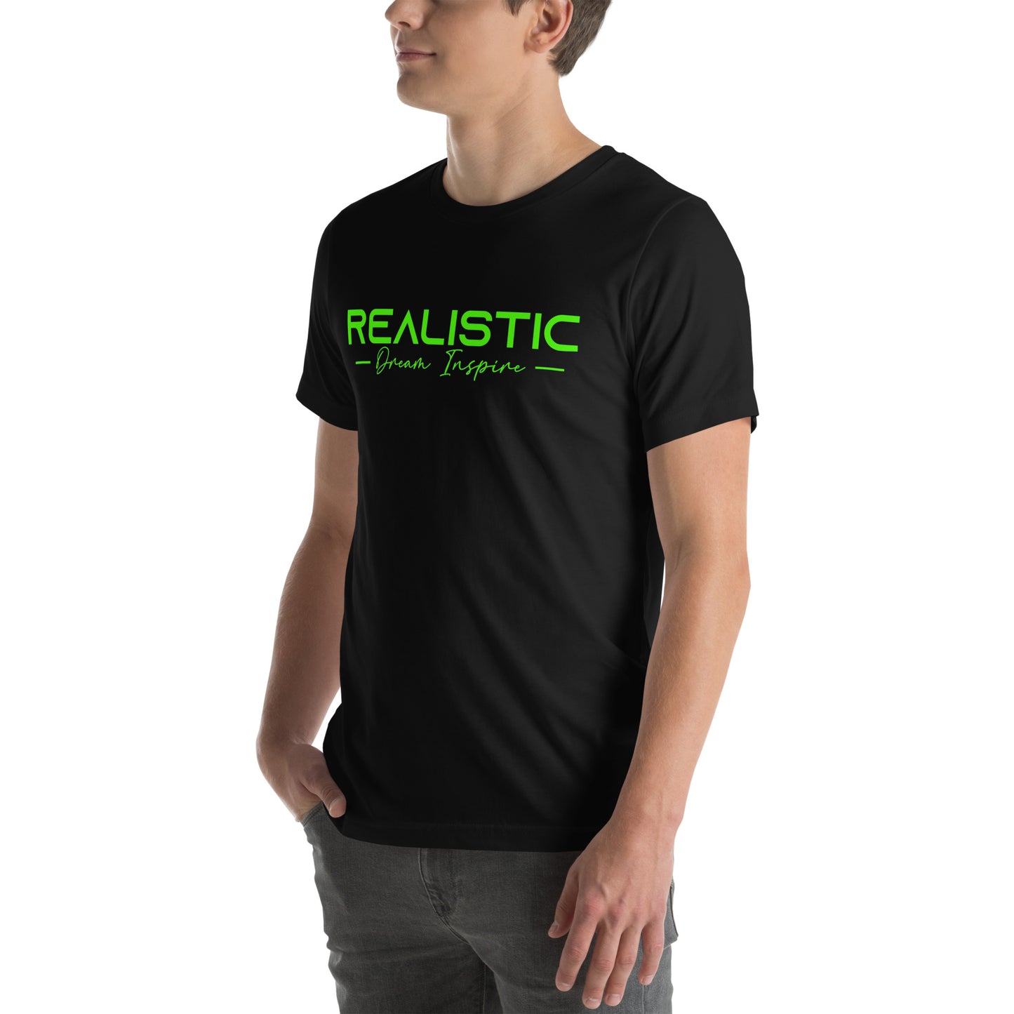 Realistic Dream Inspire Minimalist Graphic Tee