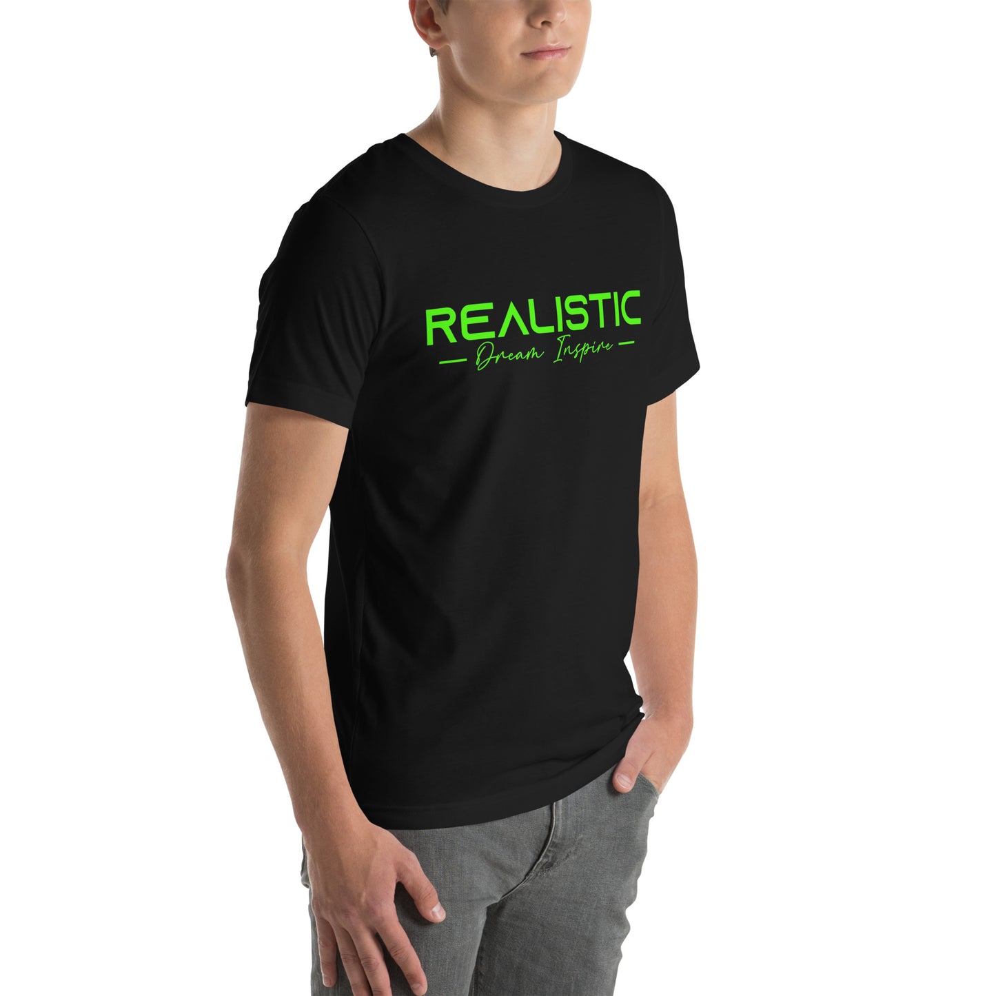 Realistic Dream Inspire Minimalist Graphic Tee