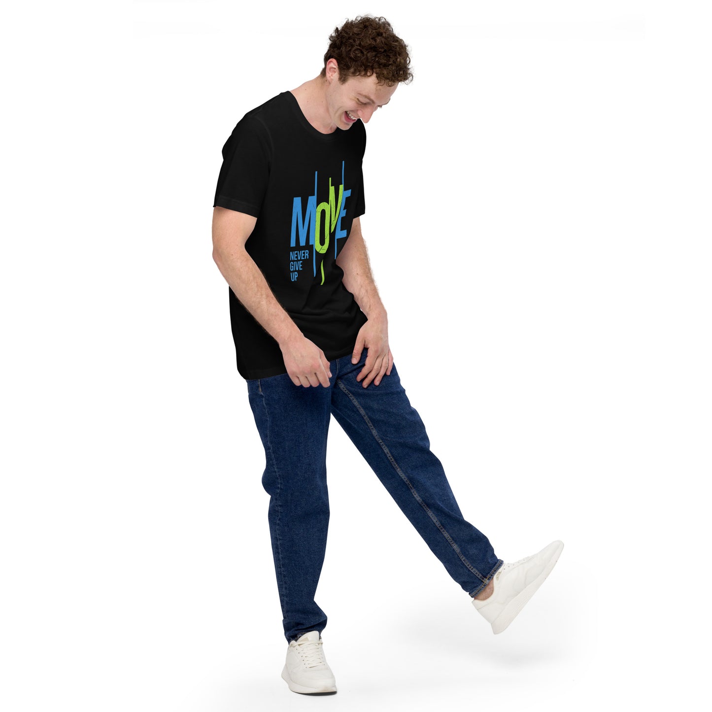 Move Forward Inspirational T-Shirt -  Sports Graphic Tee - Motivational Gym Shirt