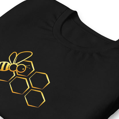Elyx Aesthetic Bee Graphic Tee - Premium Soft Cotton T-Shirt for Women