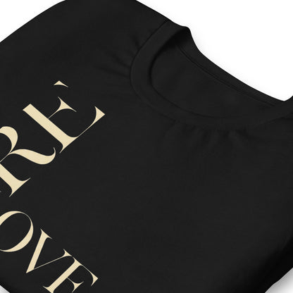 "Pure Love" Modern Typography Shirt – Premium Aesthetic Graphic Tee
