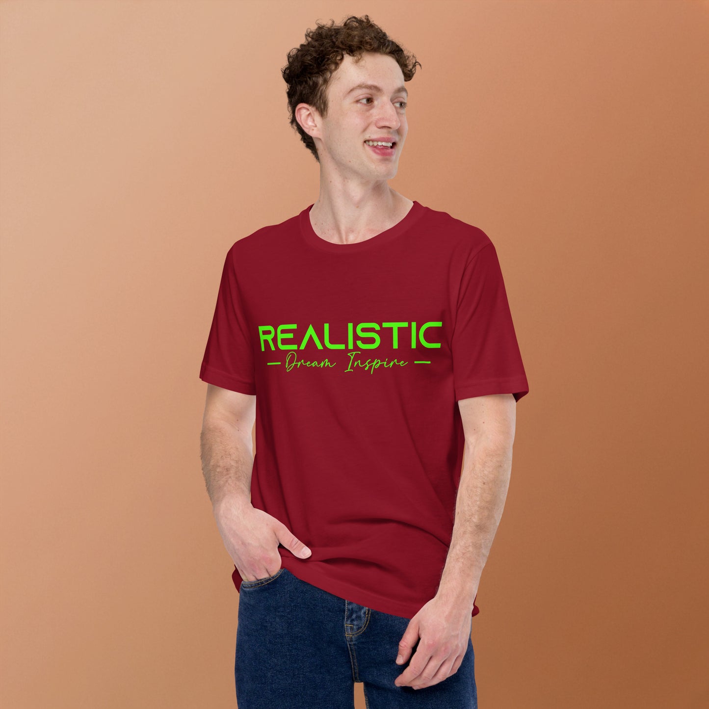 Realistic Dream Inspire Minimalist Graphic Tee