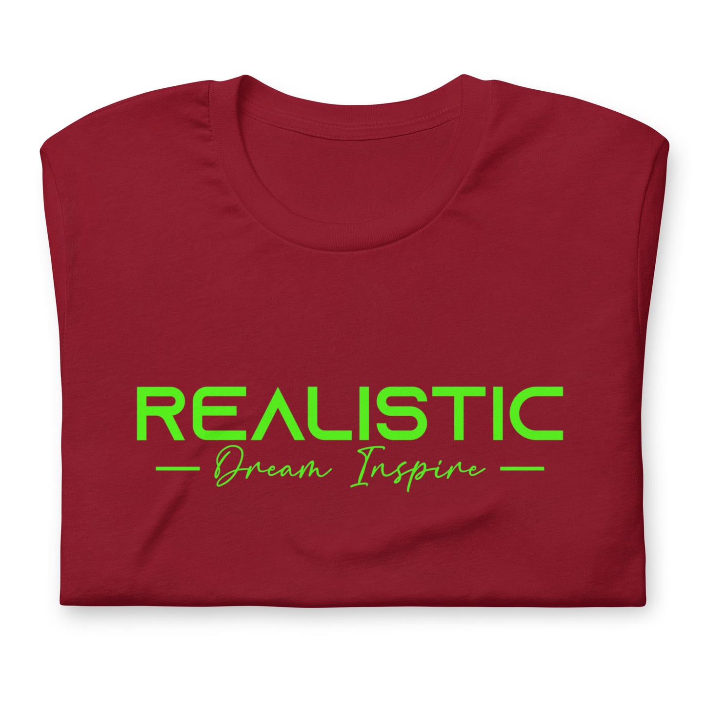 Realistic Dream Inspire Minimalist Graphic Tee