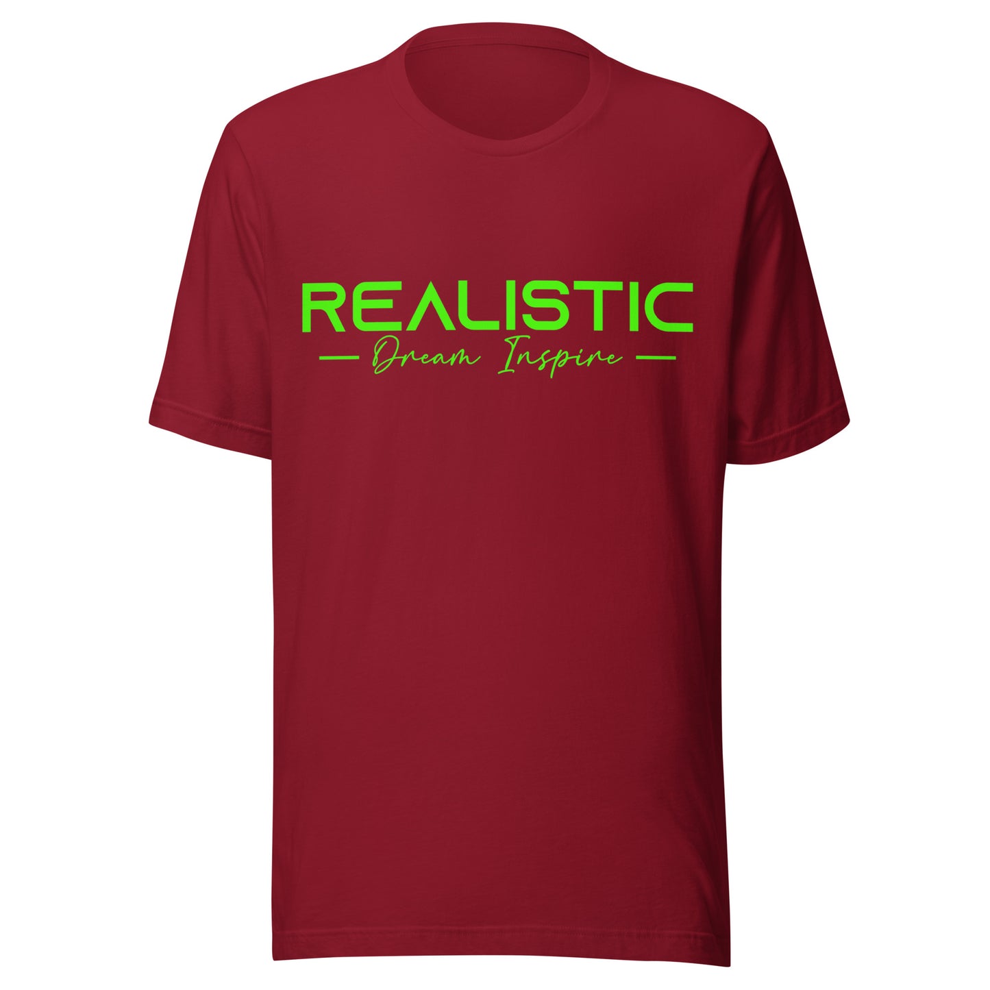 Realistic Dream Inspire Minimalist Graphic Tee