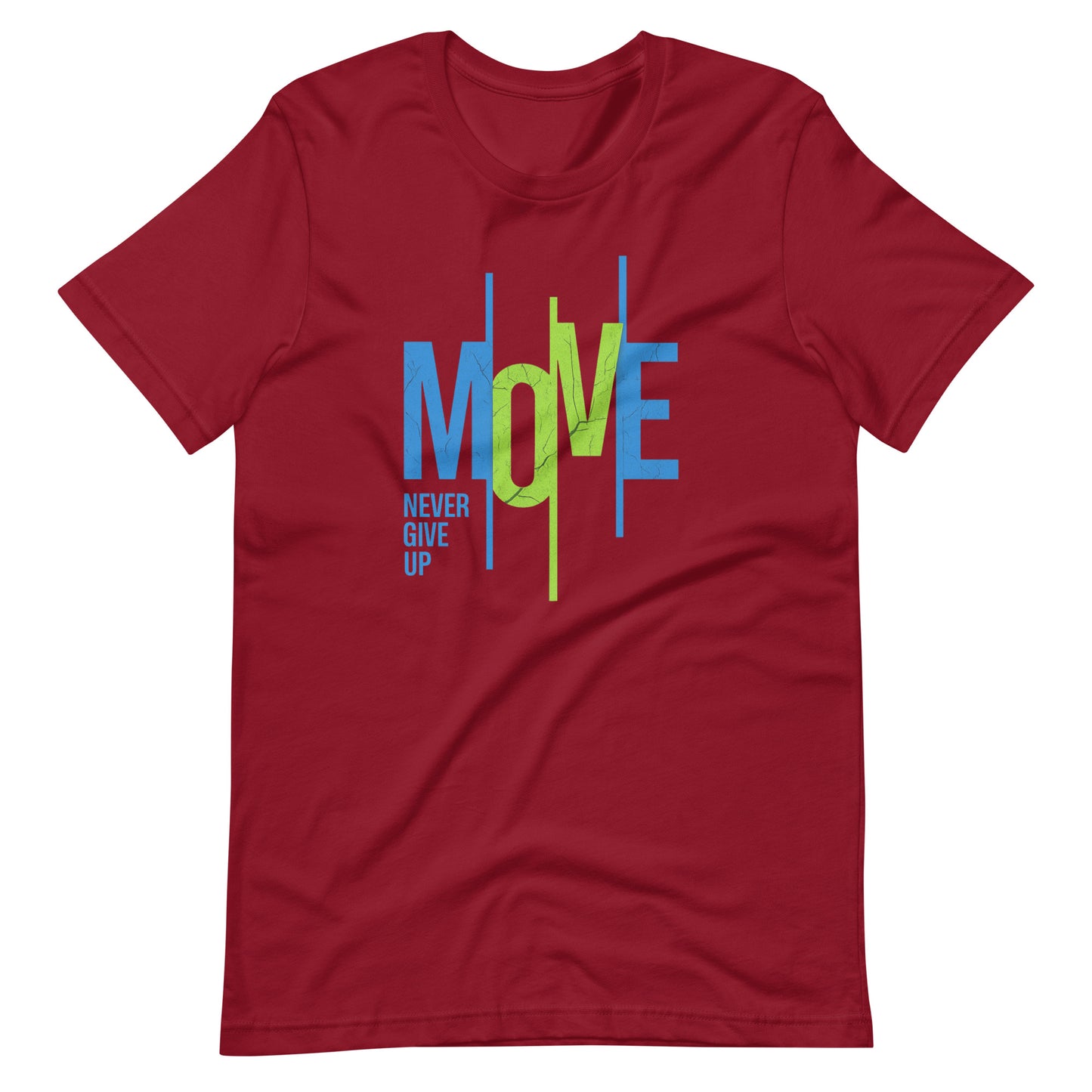 Move Forward Inspirational T-Shirt -  Sports Graphic Tee - Motivational Gym Shirt