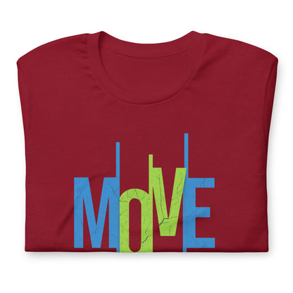 Move Forward Inspirational T-Shirt -  Sports Graphic Tee - Motivational Gym Shirt