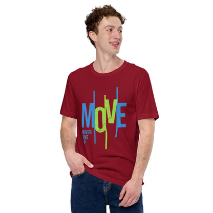 Move Forward Inspirational T-Shirt -  Sports Graphic Tee - Motivational Gym Shirt