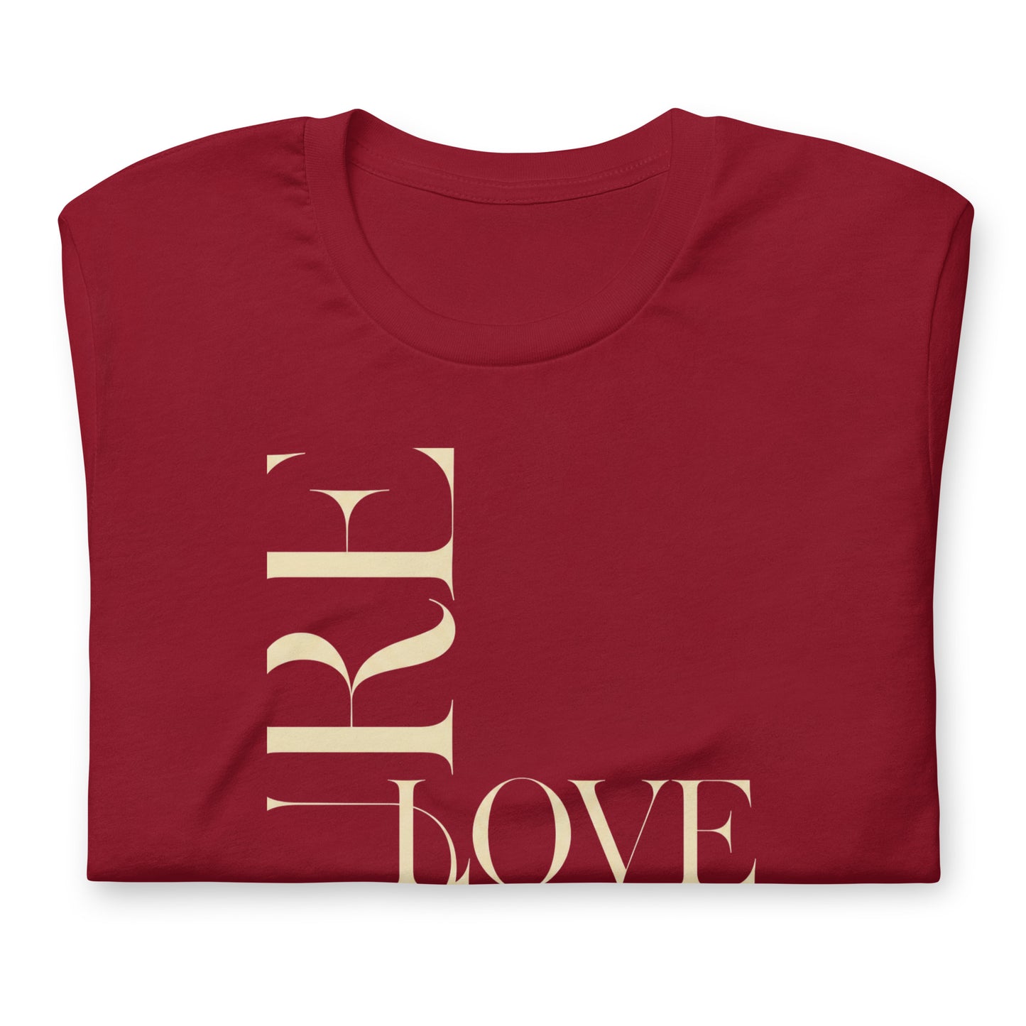 "Pure Love" Modern Typography Shirt – Premium Aesthetic Graphic Tee