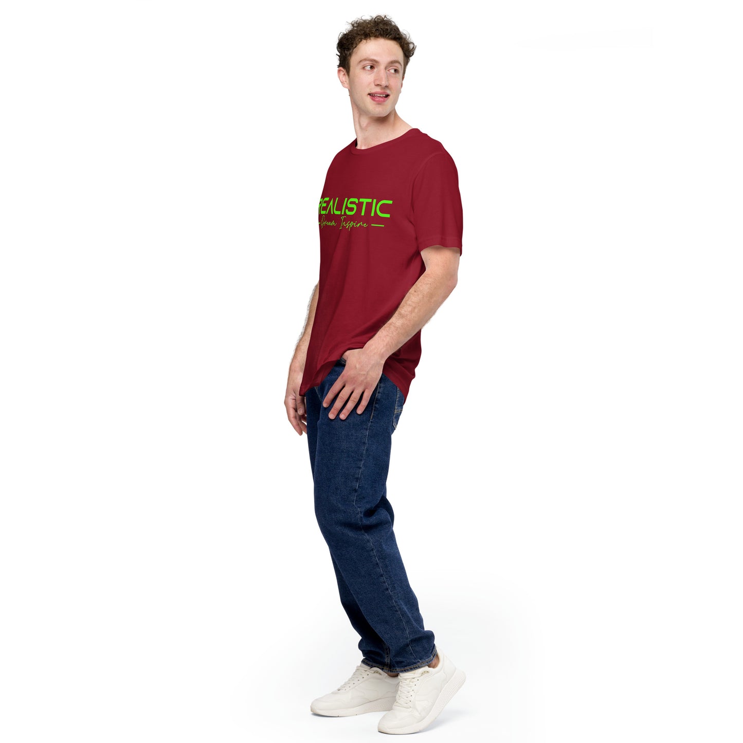 Realistic Dream Inspire Minimalist Graphic Tee