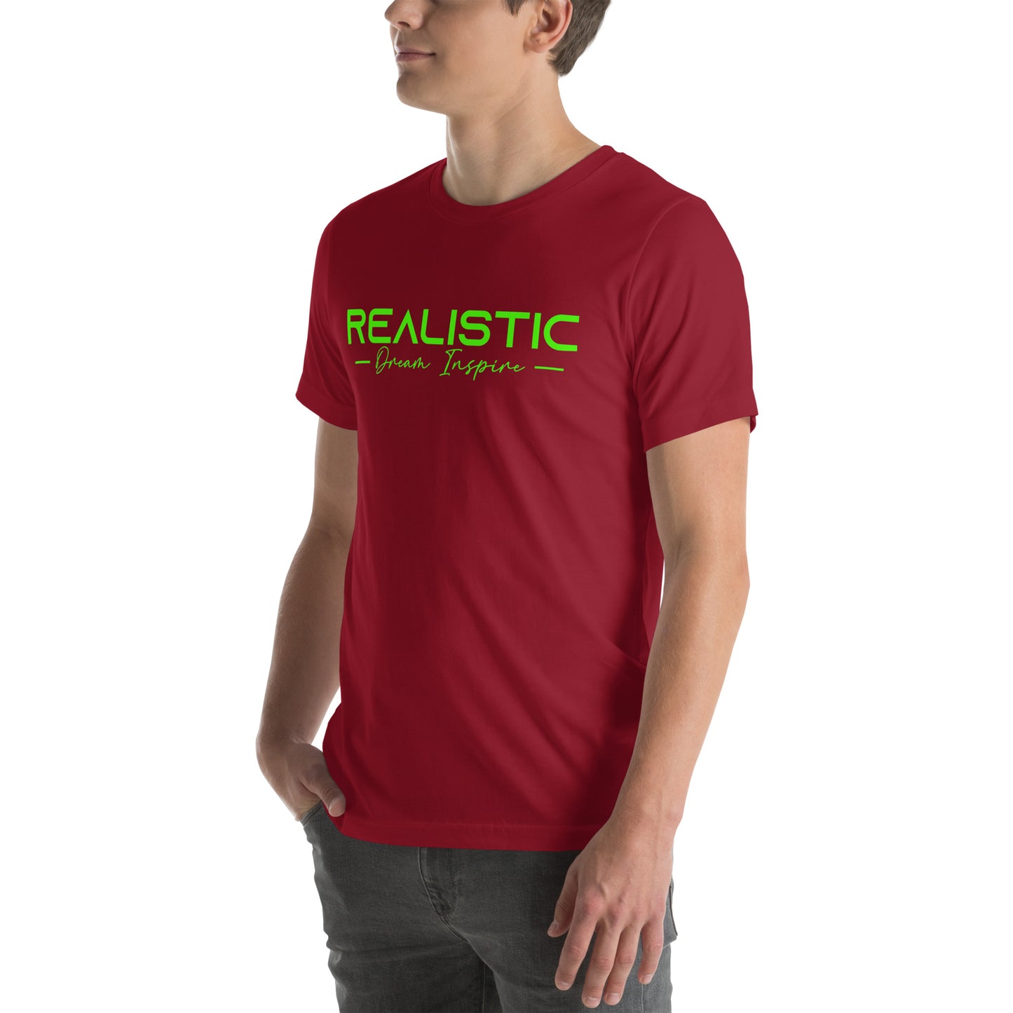 Realistic Dream Inspire Minimalist Graphic Tee