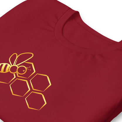 Elyx Aesthetic Bee Graphic Tee - Premium Soft Cotton T-Shirt for Women