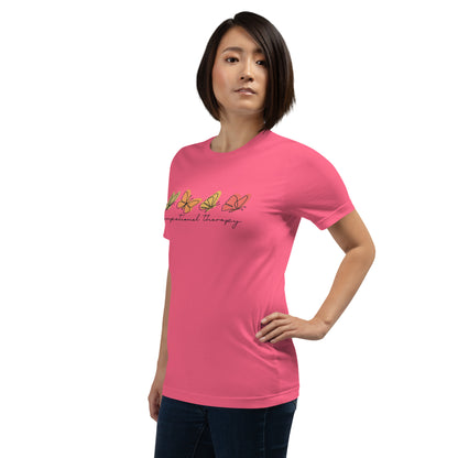 Elyx Aesthetic Occupational Therapy Butterflies Woman Graphic Tee