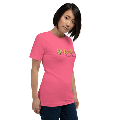 Elyx Aesthetic Occupational Therapy Butterflies Woman Graphic Tee