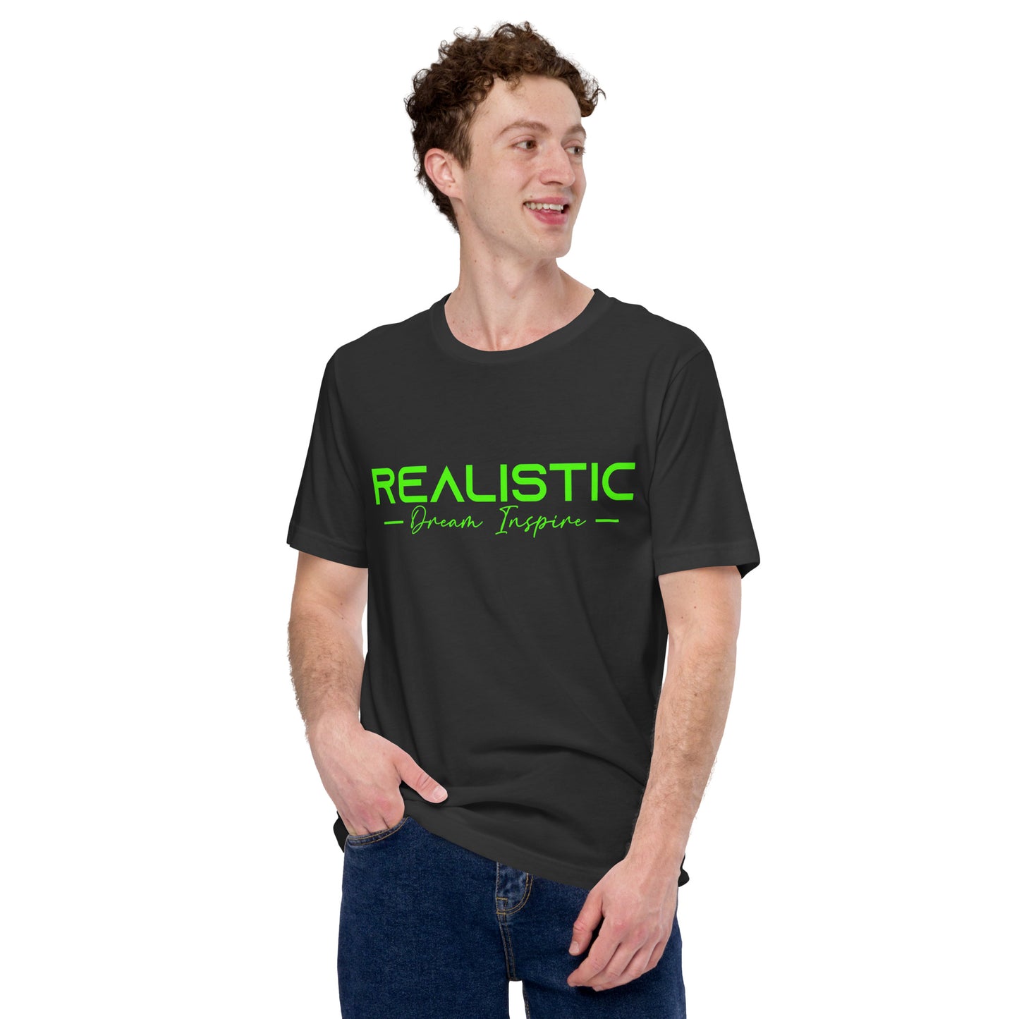 Realistic Dream Inspire Minimalist Graphic Tee