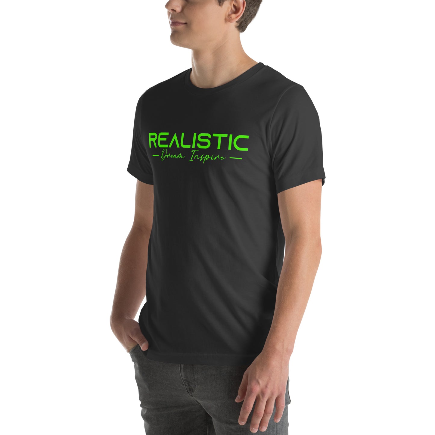 Realistic Dream Inspire Minimalist Graphic Tee