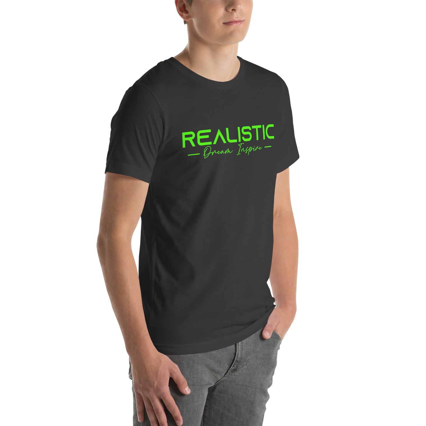 Realistic Dream Inspire Minimalist Graphic Tee