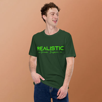 Realistic Dream Inspire Minimalist Graphic Tee