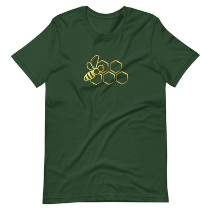 Elyx Aesthetic Bee Graphic Tee - Premium Soft Cotton T-Shirt for Women