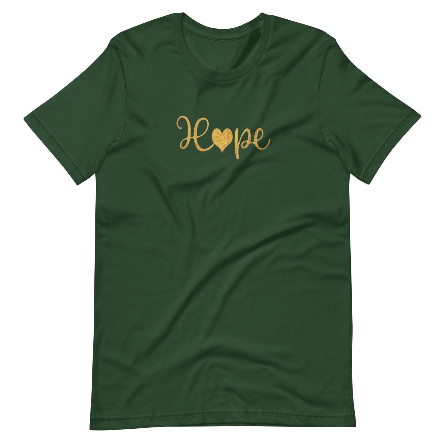 Elyx "Hope" Elegant Calligraphy Tee – Modern Minimalist Collection