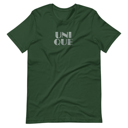 Elyx "Unique" Linear Illusion Premium Woman Graphic Tee