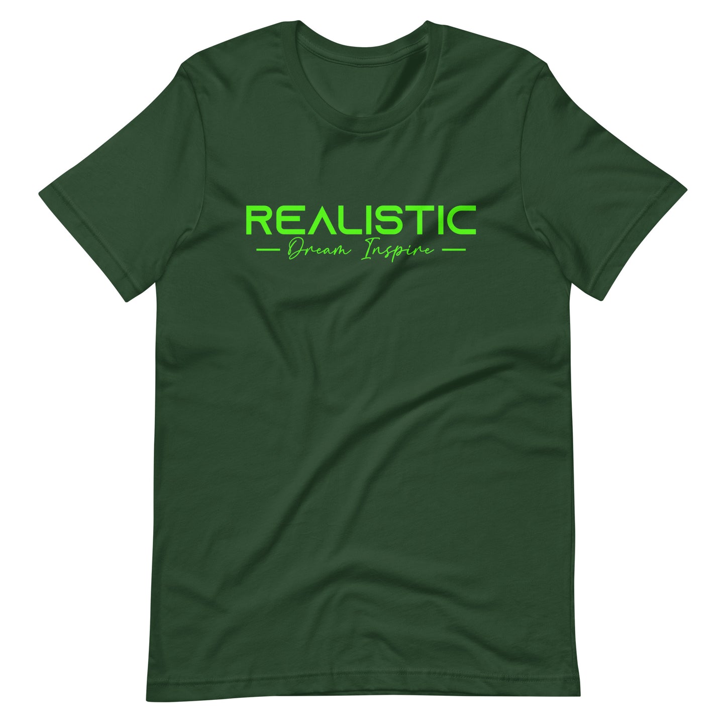 Realistic Dream Inspire Minimalist Graphic Tee