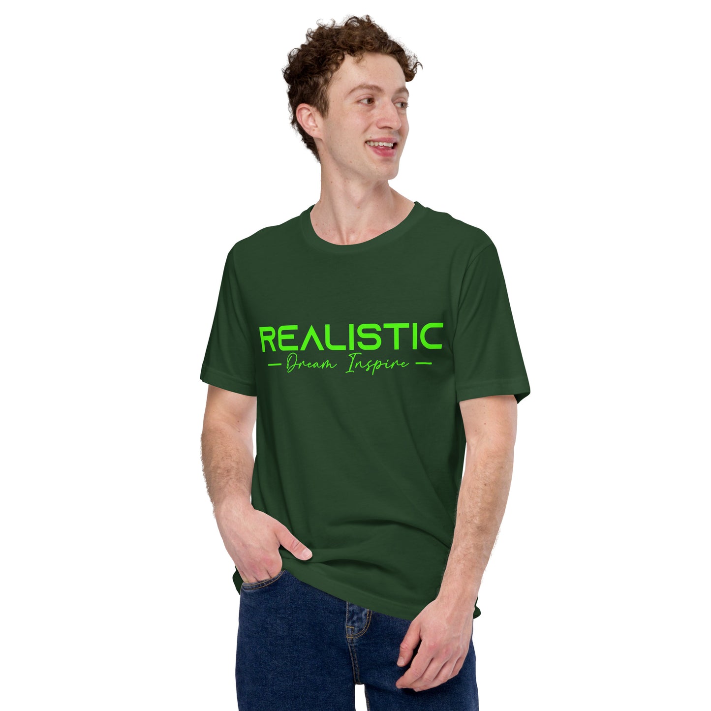 Realistic Dream Inspire Minimalist Graphic Tee