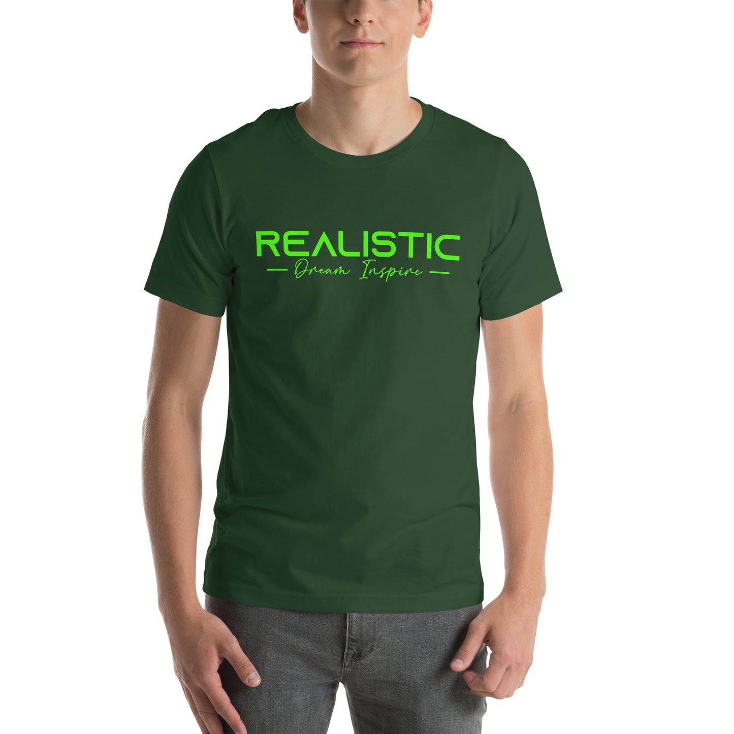 Realistic Dream Inspire Minimalist Graphic Tee