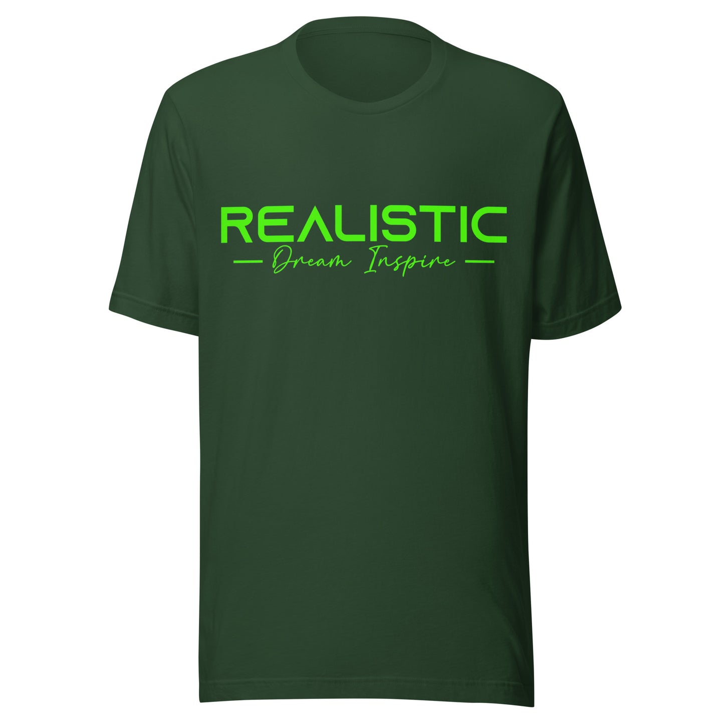Realistic Dream Inspire Minimalist Graphic Tee
