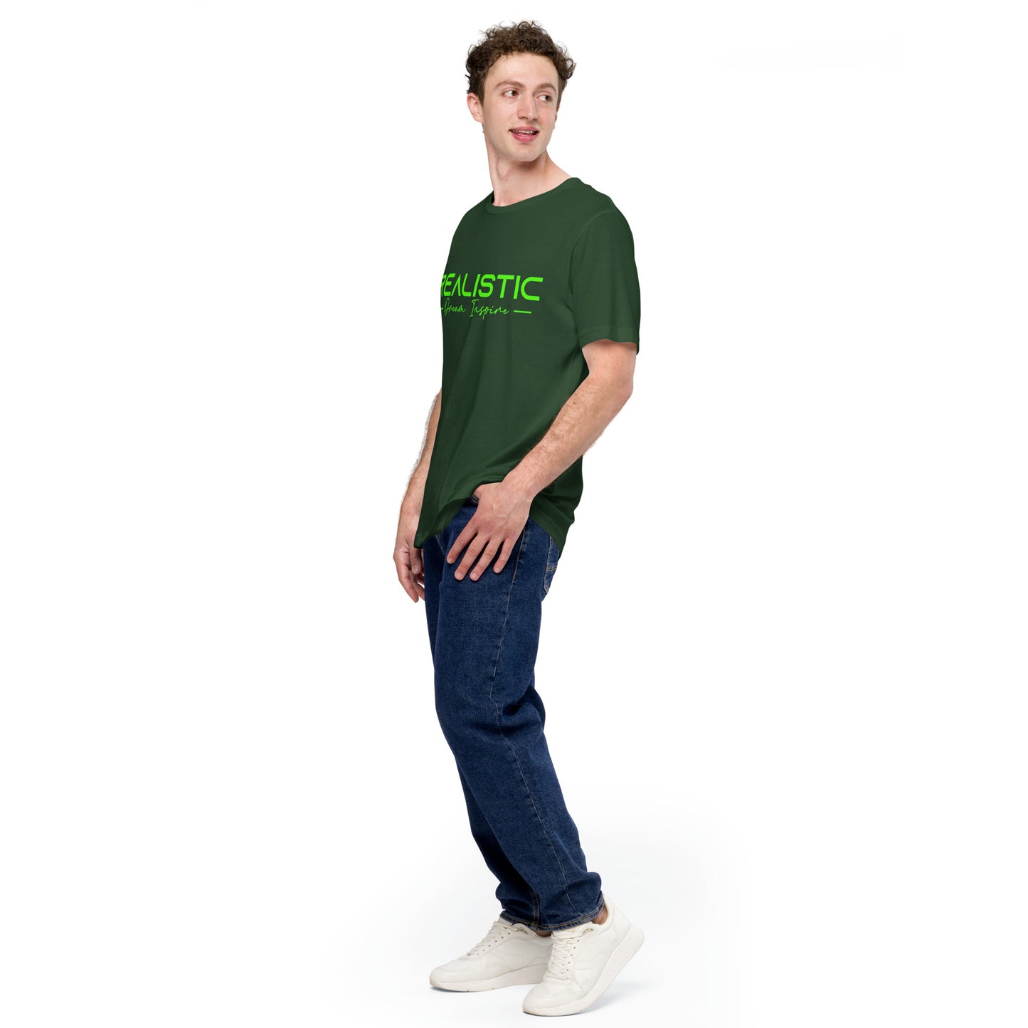 Realistic Dream Inspire Minimalist Graphic Tee