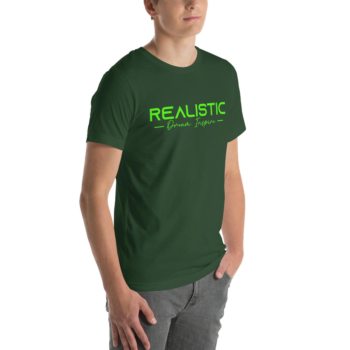 Realistic Dream Inspire Minimalist Graphic Tee