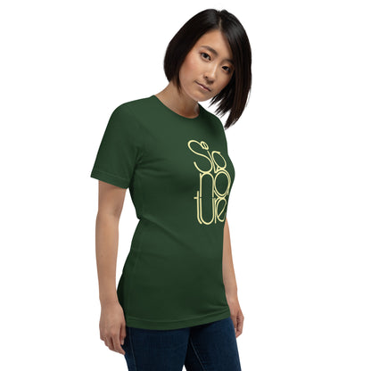 The Signature Tee - Minimalist Typographic Luxury Graphic T-Shirt