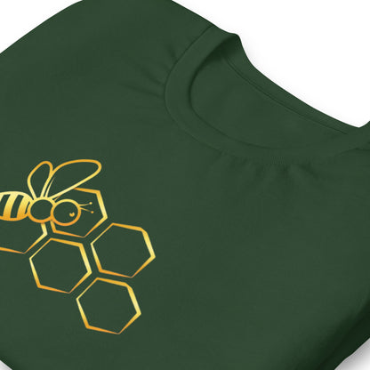 Elyx Aesthetic Bee Graphic Tee - Premium Soft Cotton T-Shirt for Women