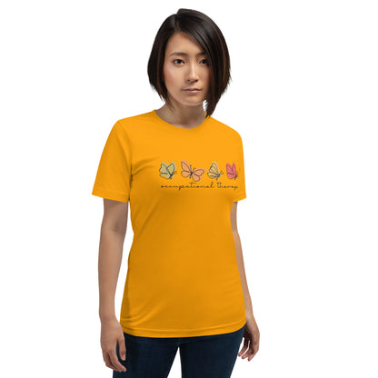 Elyx Aesthetic Occupational Therapy Butterflies Woman Graphic Tee
