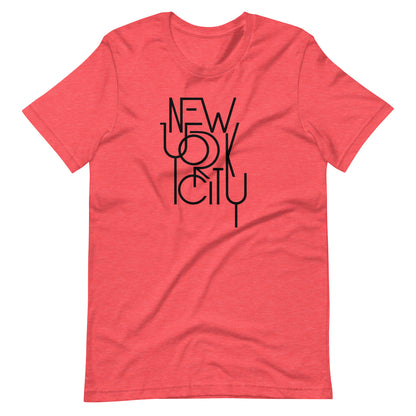 Elyx NYC Architectural Grid Premium Woman Graphic Tee