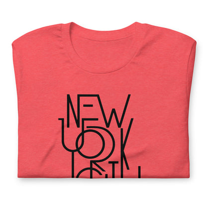 Elyx NYC Architectural Grid Premium Woman Graphic Tee