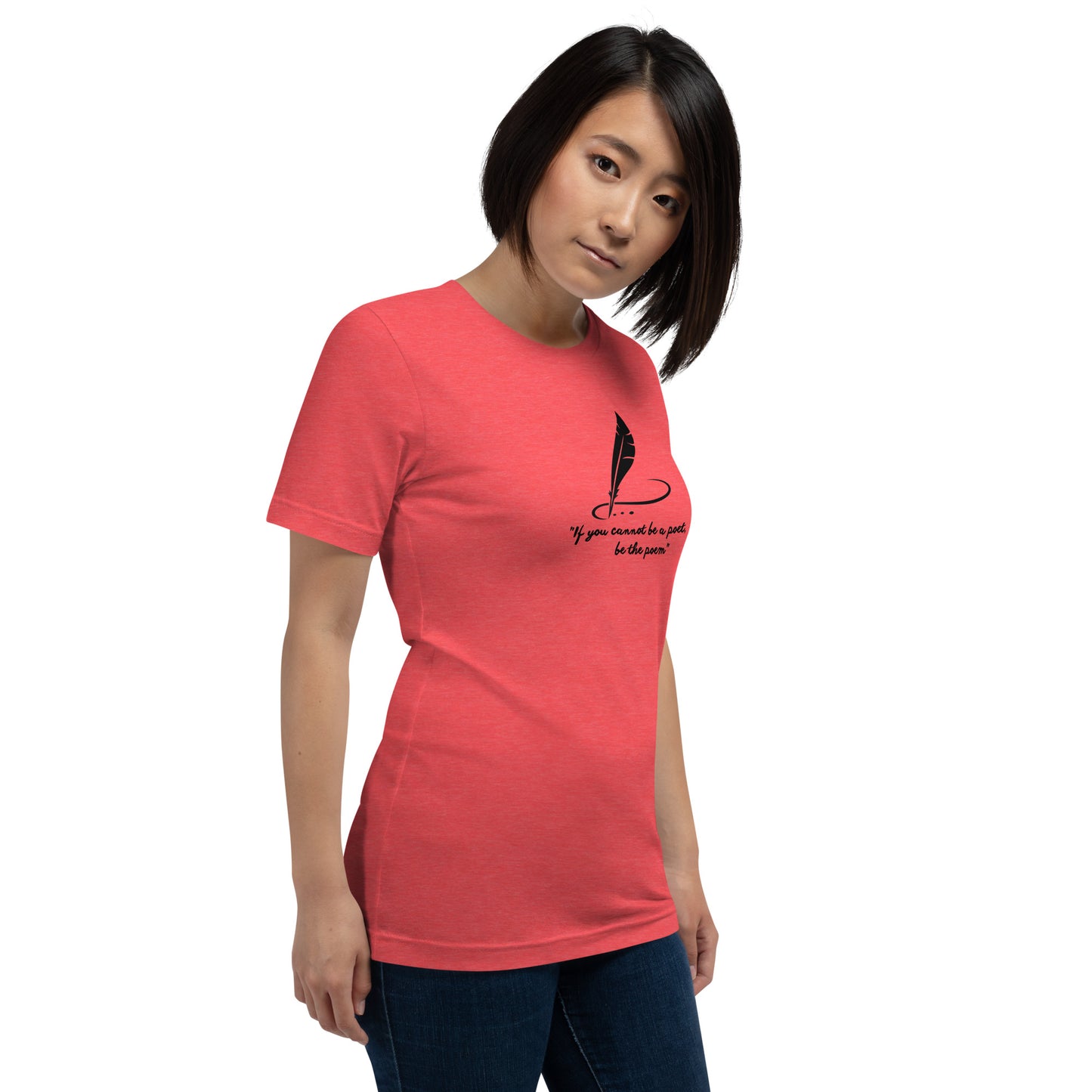 Elyx Minimalist Poetry Literary Quote Aesthetic Woman Graphic Tee
