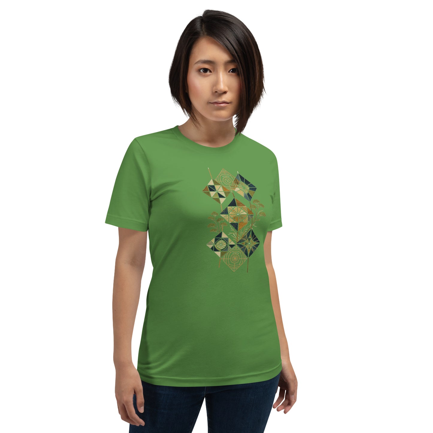 Elyx Boho Chic Graphic Tee - Premium Soft Cotton T-Shirt for Women