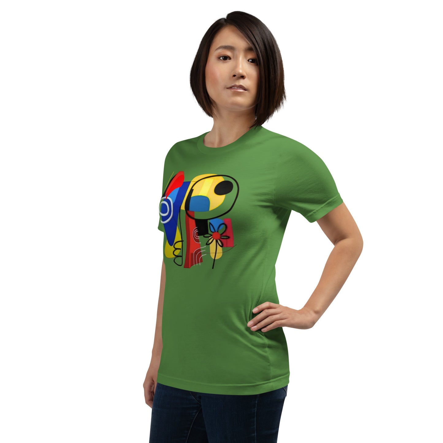 Elyx Modern Art Premium Women Graphic T-Shirt